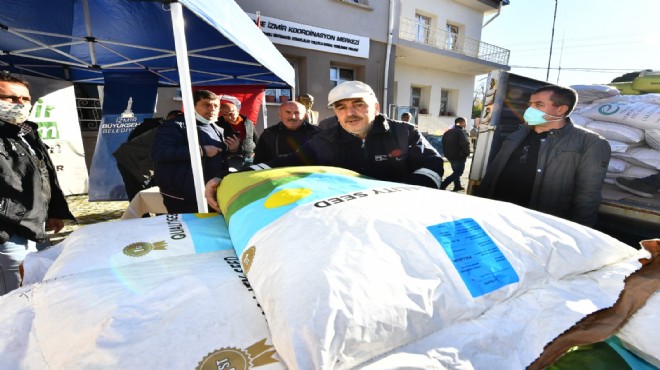 İzmir'de üreticiye doğa dostu destek