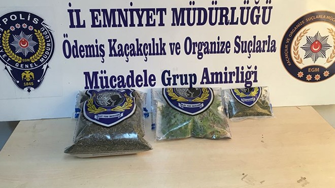 İzmir'de uyuşturucu operasyonu: 1 tutuklama!