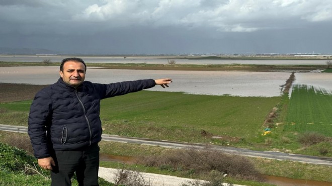 İzmir de yağışlar çiftçinin yüzünü güldürdü