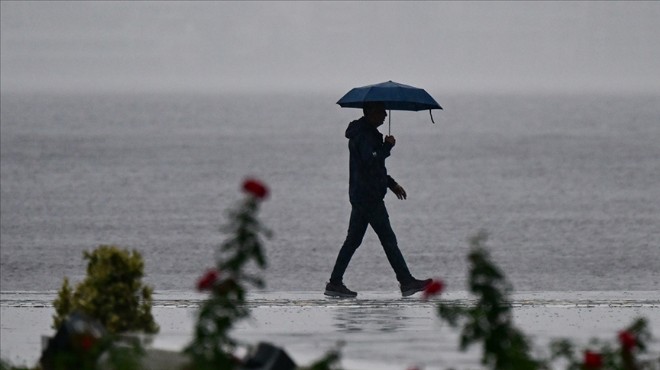 İzmir de yağmurlu hafta sonu!