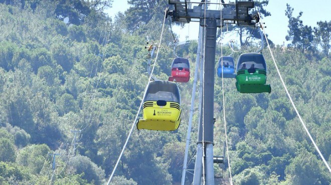 İzmir'de yangın önlemi: Teleferik bir hafta kapalı!