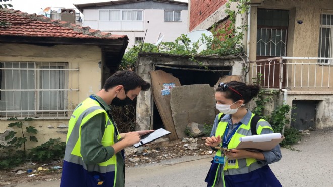 İzmir'de 'yapı stoku envanteri' mesaisi tam gaz!