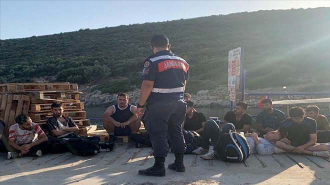 İzmir'de yasa dışı geçiş operasyonu!