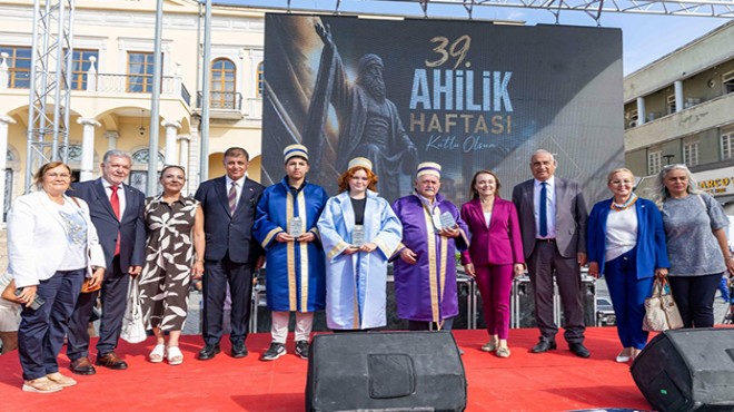 İzmir de yılın ahisi ve çırağı belli oldu