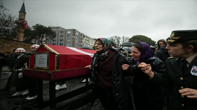 İzmir'de yürek yakan veda!