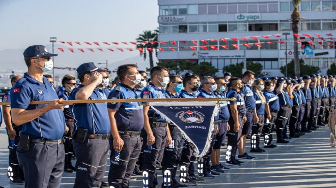 İzmir'de zabıtanın onur günü!