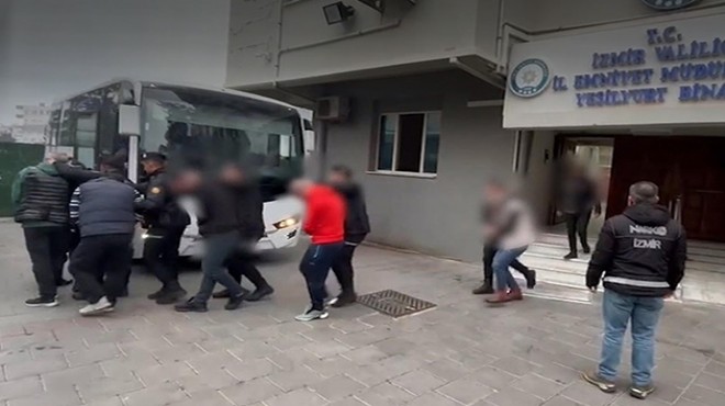 İzmir de  zehir  operasyonlarında 1 haftada 46 tutuklama