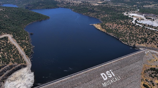İzmir in yeni barajından su verilmeye başlandı