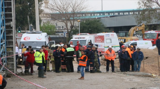 İzmir deki göçükte son durum: Odadan kritik açıklama, çalışmalar sürüyor!