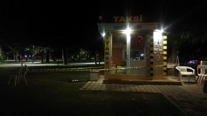 İzmir deki parkta palalı dehşet!