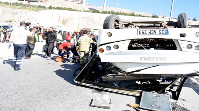 İzmir deki servis kazasıyla ilgili idari soruşturma başlatıldı