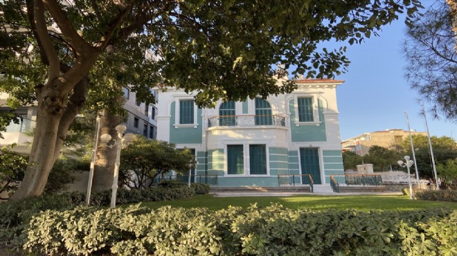 İzmir deki tarihi köşke koruma kalkanı!