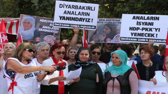 İzmir'den Diyarbakır annelerine destek