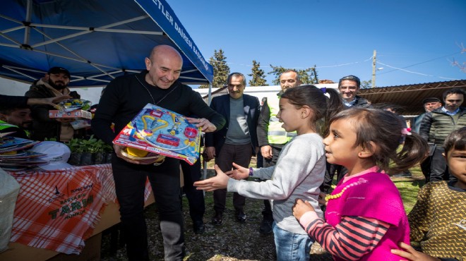 İzmir'den depremzede çiftçilere can suyu