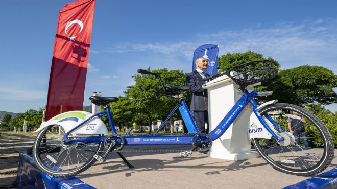 İzmir'e Dünya Bisiklet Günü'nde tandem müjdesi