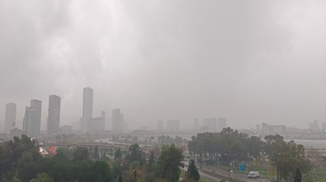 İzmir e  sarı  uyarı!