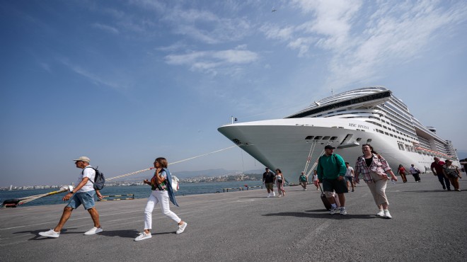 İzmir esnafına kruvaziyer dopingi