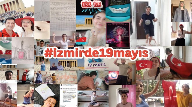 İzmir in 19 Mayıs coşkusu ülke sınırlarını aştı!