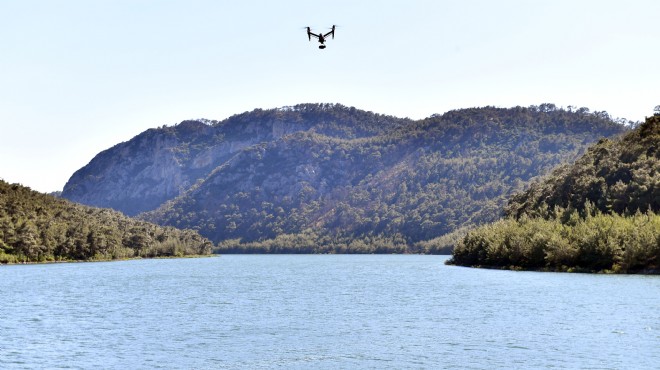 İzmir'in barajları drone ile koruma altında!