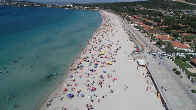İzmir'in dünyaca ünlü plajına çifte sertifika!