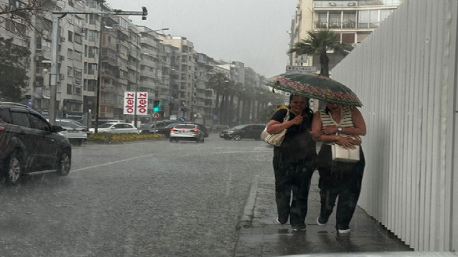 İzmir in hava raporu: Sağanak hafta!