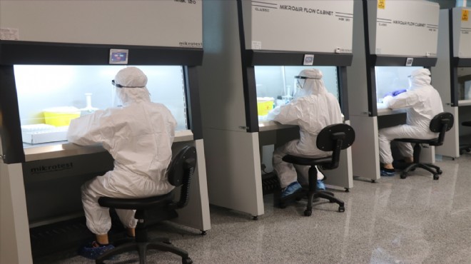 İzmir'in havalimanına virüs test noktası