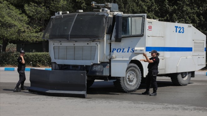 İzmir in kadın TOMA cıları direksiyona geçti!