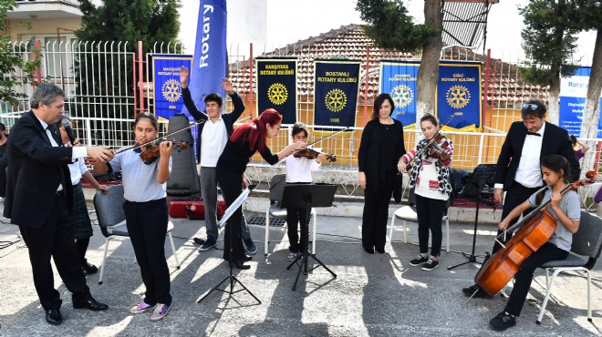 İzmir in köylerinde senfoni zamanı!