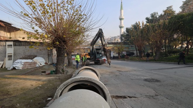 İzmir'in merkez ilçesinde koku sorununa son verecek çalışmada sona gelindi!