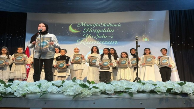 İzmir in okullarında  Maarifin Kalbinde Ramazan  etkinliği