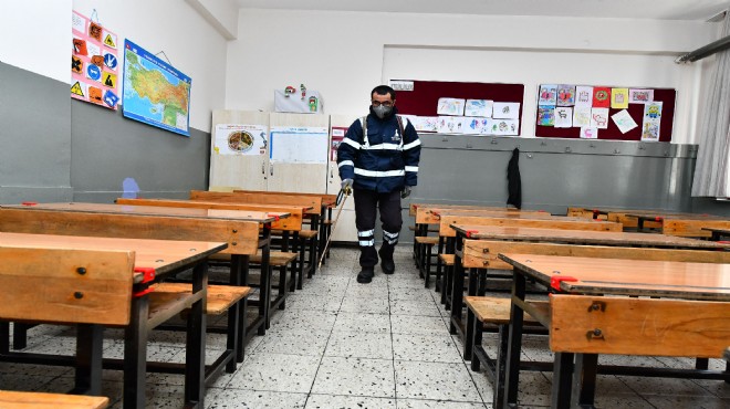 İzmir in okullarında grip salgını teyakkuzu!