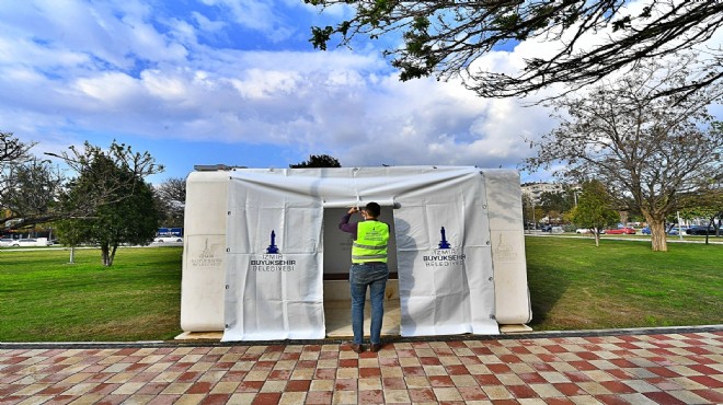 İzmir in parkları depreme hazırlanıyor
