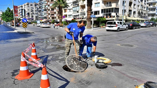 İzmir'in rögarlarına koku filtresi!