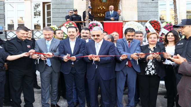 İzmir'in tarihi karakolu yeniden açıldı