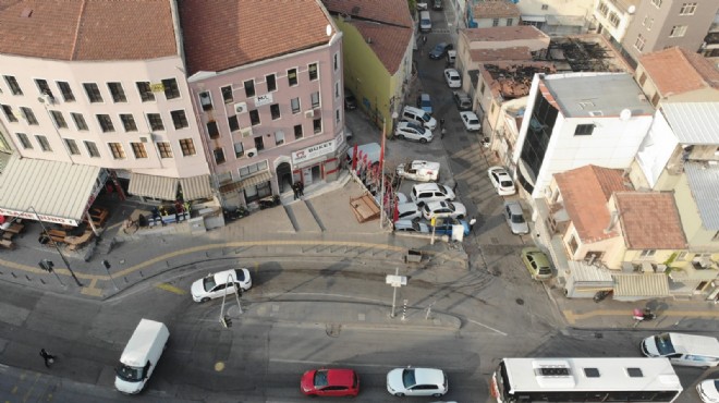 İzmir'in tarihi sokağına modern dokunuş