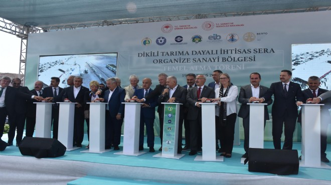 İzmir in yeni büyük tarım OSB si yola çıktı!