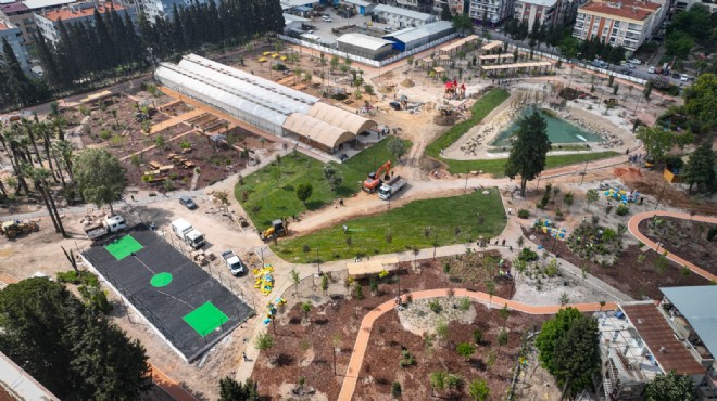 İzmir'in yeni nefes alanı kapılarını açıyor!