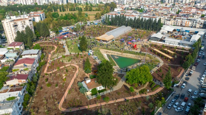 İzmir in yeni nefes alanı kapılarını açtı!