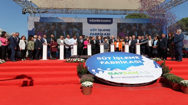 İzmir'in yeni süt devrimi Kılıçdaroğlu'nun 'iktidar' mesajlarıyla yola çıktı!