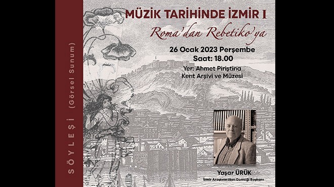 İzmir müzik tarihi APİKAM'da konuşulacak