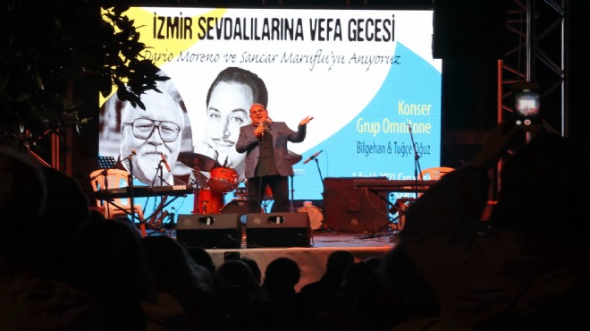 İzmir sevdalıları Konak'ta anıldı