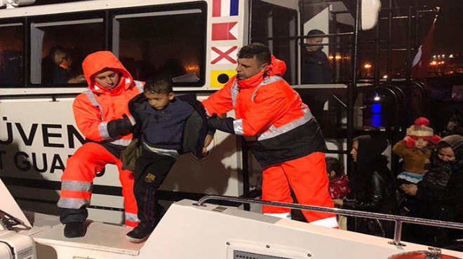 İzmir sularında 20 hayat kurtaran operasyon!