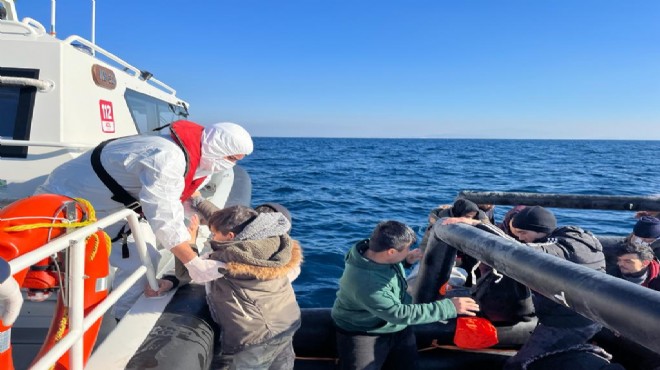 İzmir sularında hayat kurtaran operasyonlar!