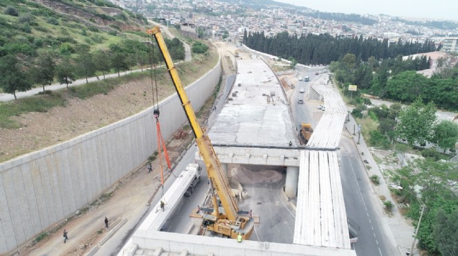 İzmir ulaşımını rahatlatacak projede yoğun tempo