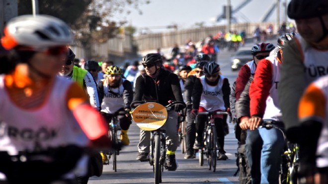 İzmir'de pedallar umuda çevrildi!