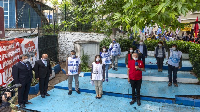 İzmir'de 1 Mayıs 114 yıl sonra aynı yerde!