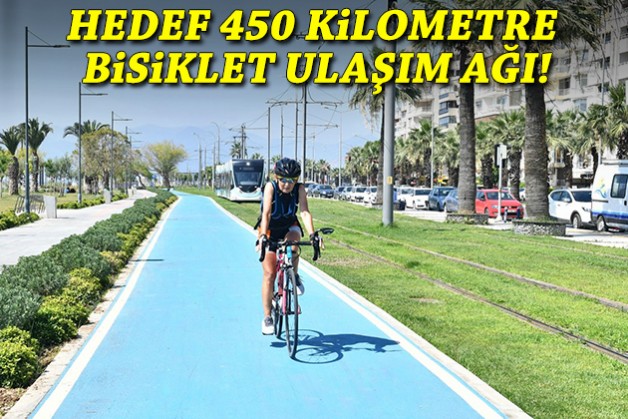İzmir’de 2040 planı: Hedef 450 kilometre bisiklet yolu!