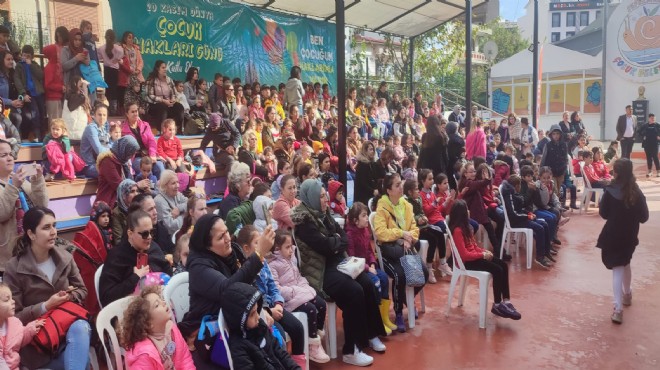 İzmir'de Çocuk Hakları Günü unutulmadı