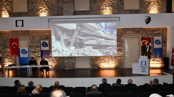 İzmir'de Depremle Yaşam Sempozyumu yapıldı