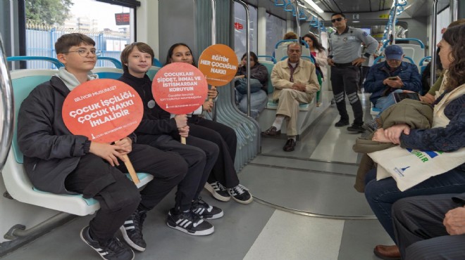 İzmir’de çocukların sesi var